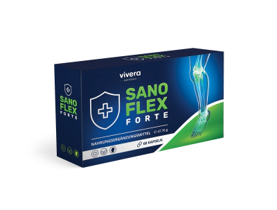 Sanoflex Forte Nahrungsergänzungsmittel zur Unterstützung der Gelenkgesundheit und Beweglichkeit